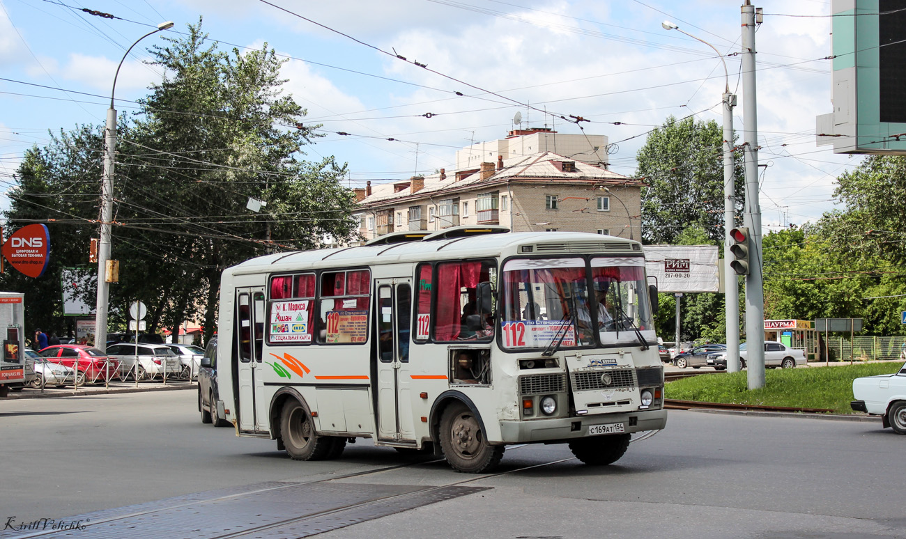 Новосибирская область, ПАЗ-32054 № С 169 АТ 154