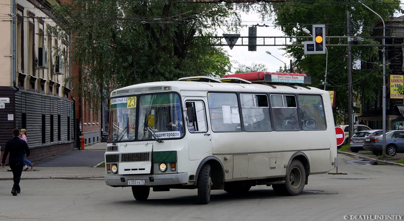 Томская область, ПАЗ-32054 № Е 355 УА 70