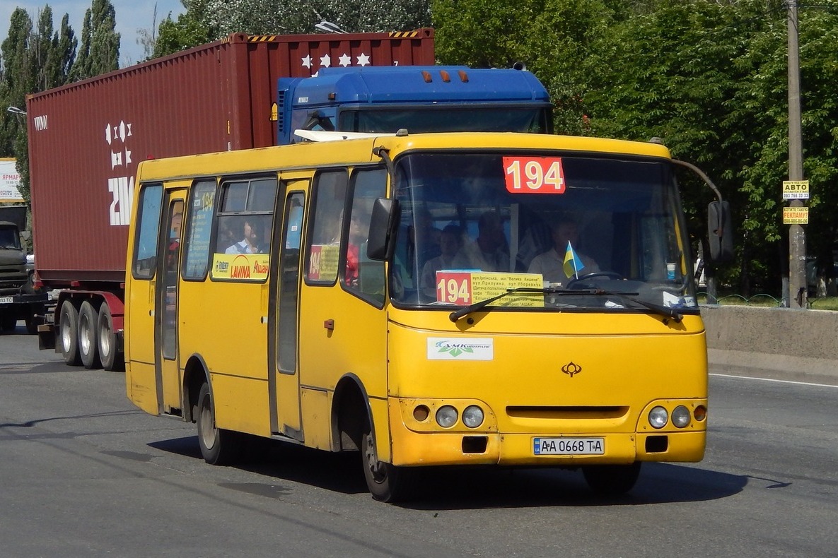 Киев, Богдан А09202 № AA 0668 TA