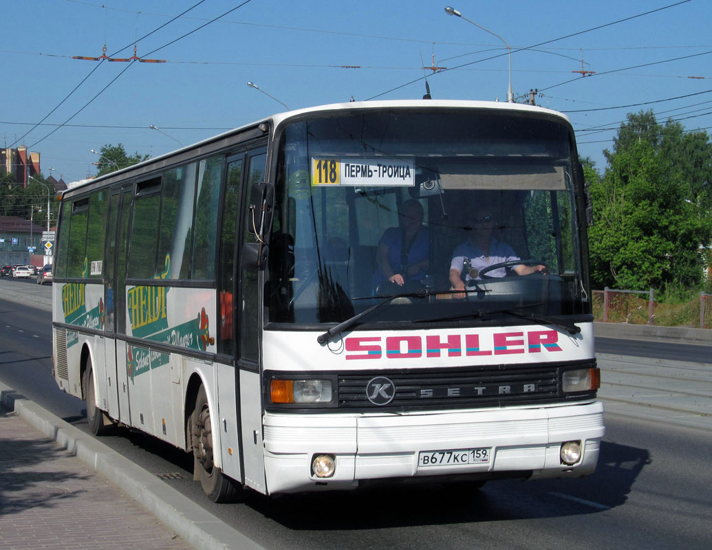 Пермский край, Setra S215UL № В 677 КС 159