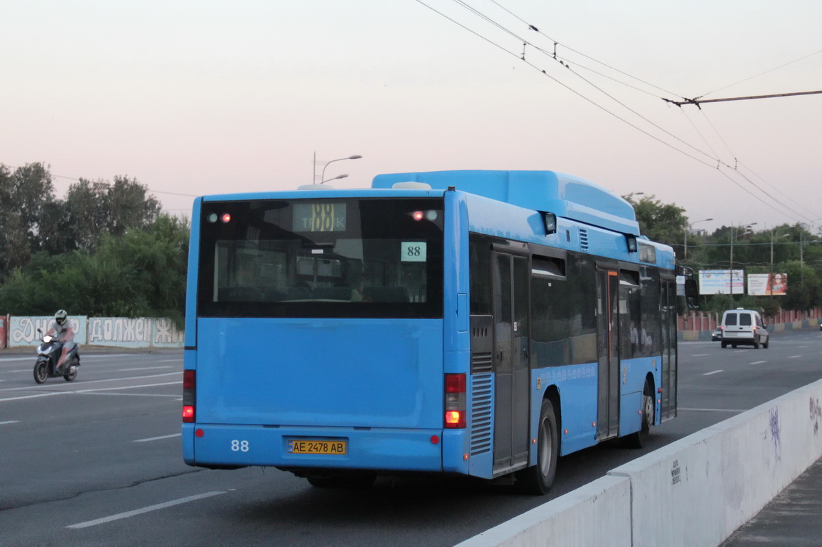 Днепропетровская область, MAN A21 NL313 CNG № AE 2478 AB