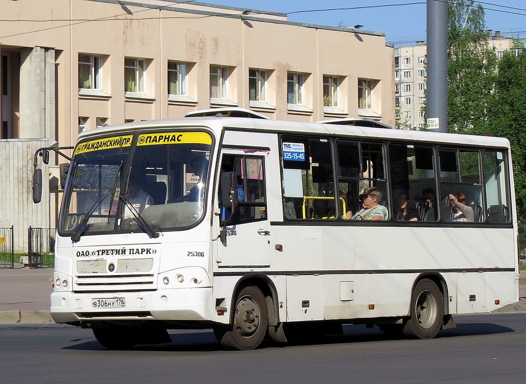 Санкт-Петербург, ПАЗ-320402-05 № В 306 НУ 178