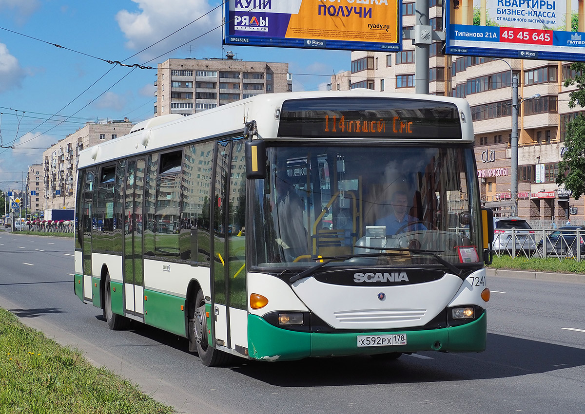 Санкт-Петербург, Scania OmniLink I (Скания-Питер) № 7241