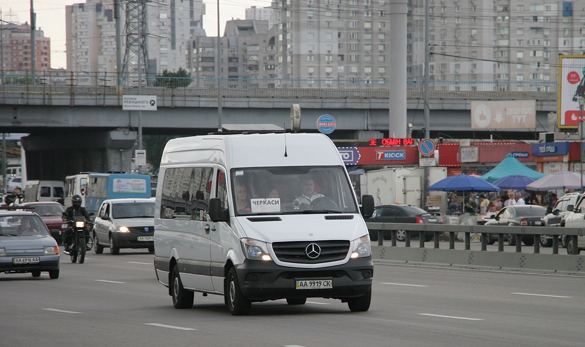 Киев, Mercedes-Benz Sprinter W906 316CDI № AA 9919 CK