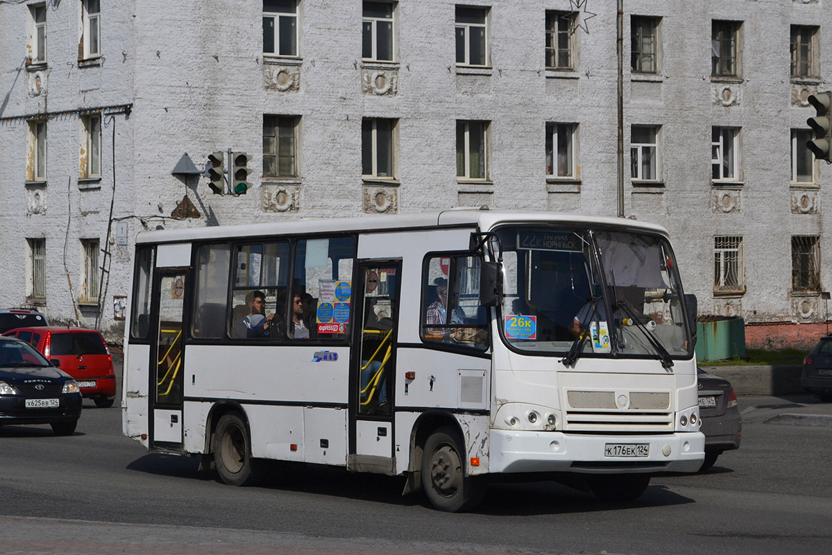 Красноярский край, ПАЗ-320402-03 № К 176 ЕК 124