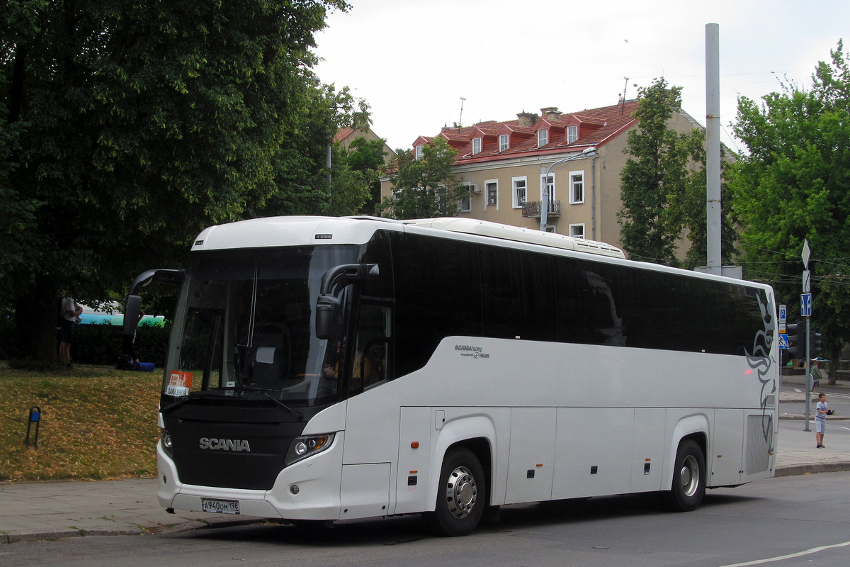 Санкт-Петербург, Scania Touring HD 12.0 № А 940 ОМ 198