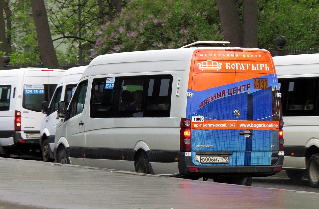 Санкт-Петербург, БТД-2219 (Volkswagen Crafter) № В 006 МУ 178