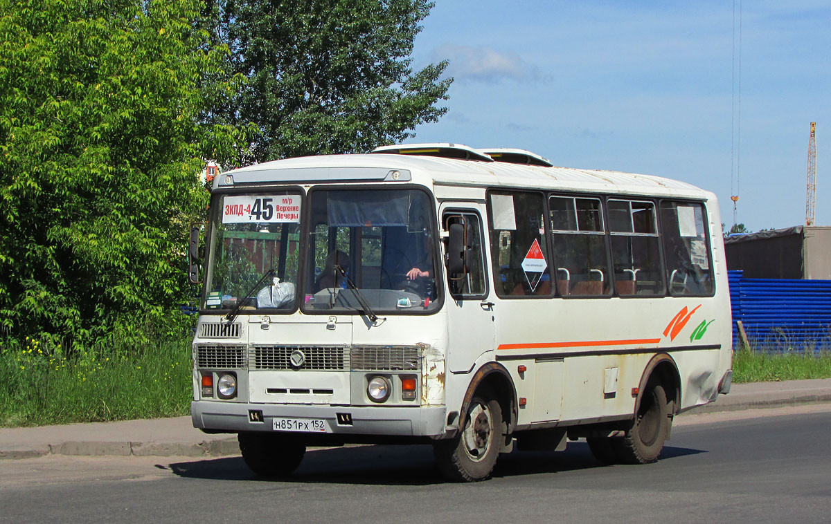 Нижегородская область, ПАЗ-32054 № Н 851 РХ 152