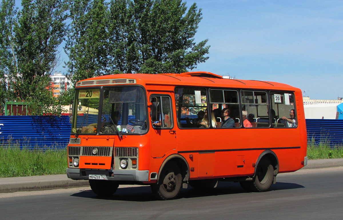 Ніжагародская вобласць, ПАЗ-32054 № М 642 ЕВ 152