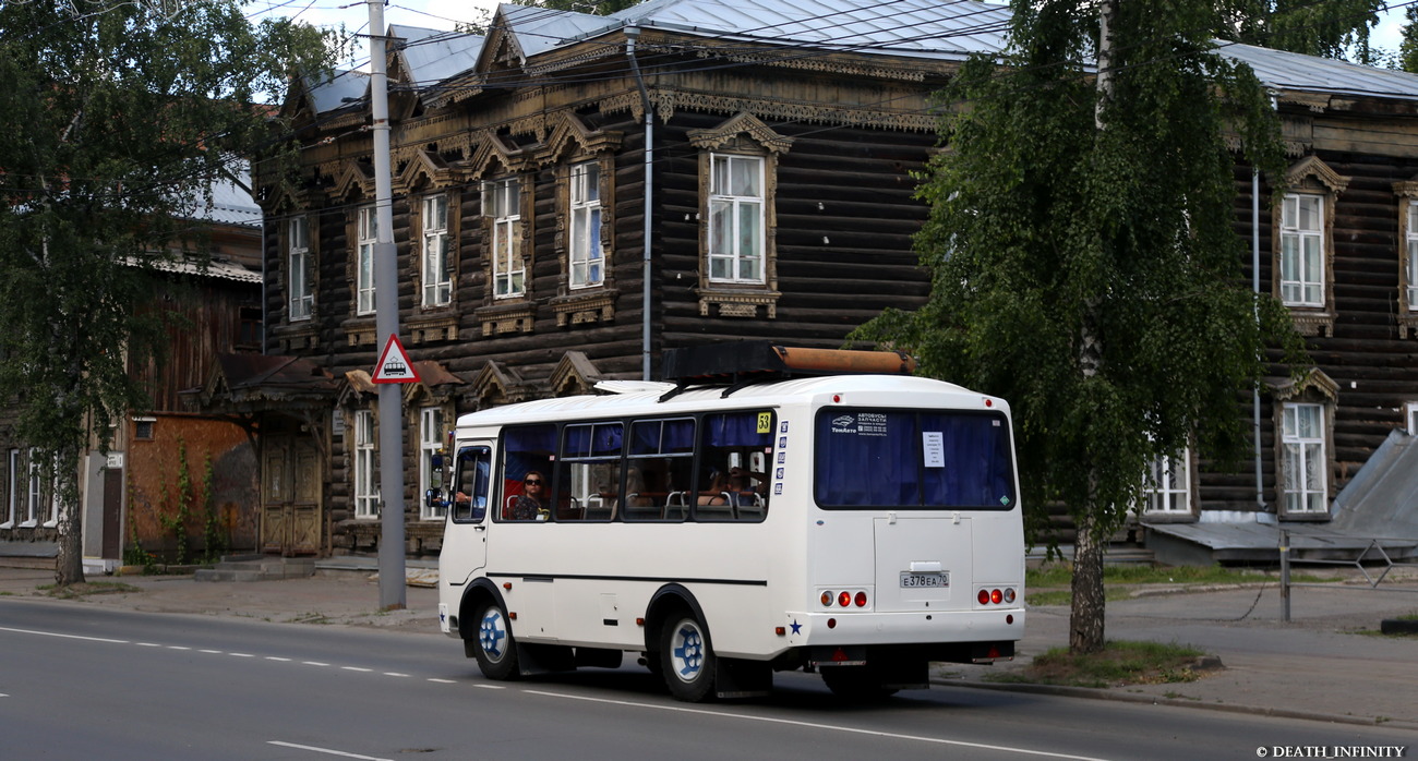 Томская область, ПАЗ-32054 № Е 378 ЕА 70