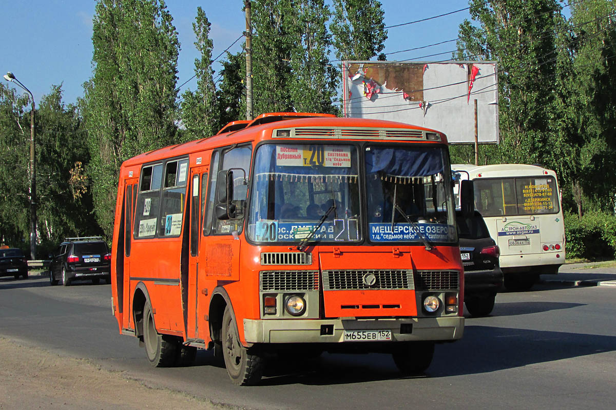 Нижегородская область, ПАЗ-32054 № М 655 ЕВ 152