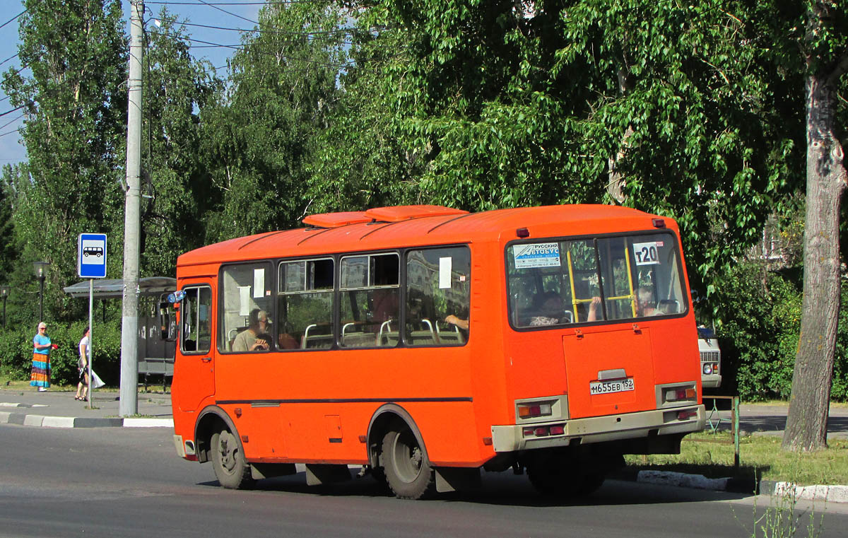 Нижегородская область, ПАЗ-32054 № М 655 ЕВ 152