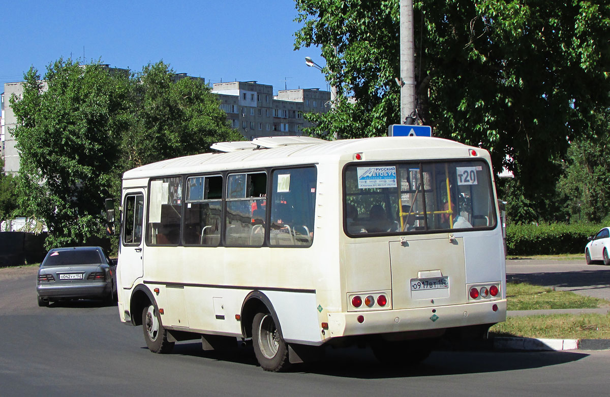 Нижегородская область, ПАЗ-32054 № О 917 ВТ 152