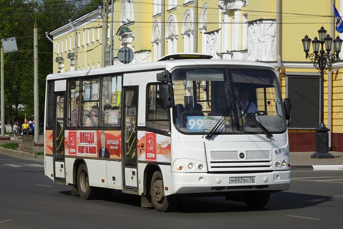 Ярославская область, ПАЗ-320402-05 № М 882 ВО 76