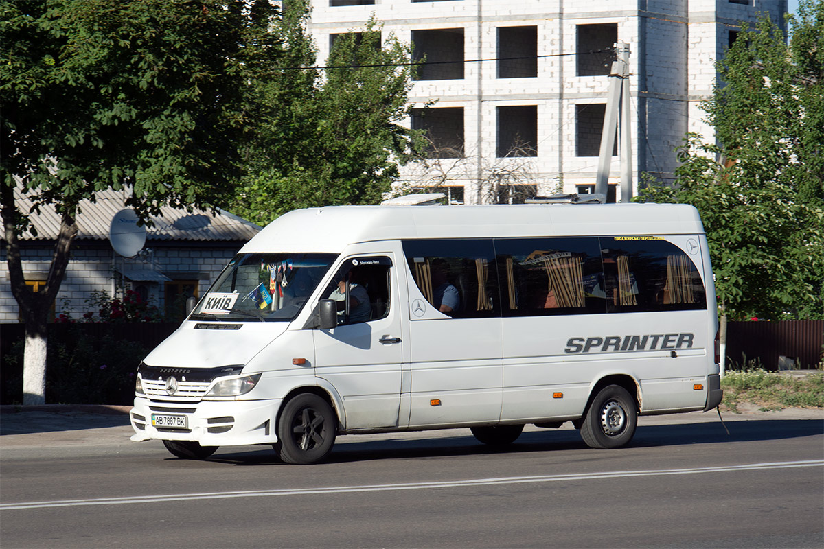 Полтавская область, Mercedes-Benz Sprinter W903 313CDI № AB 7887 BK