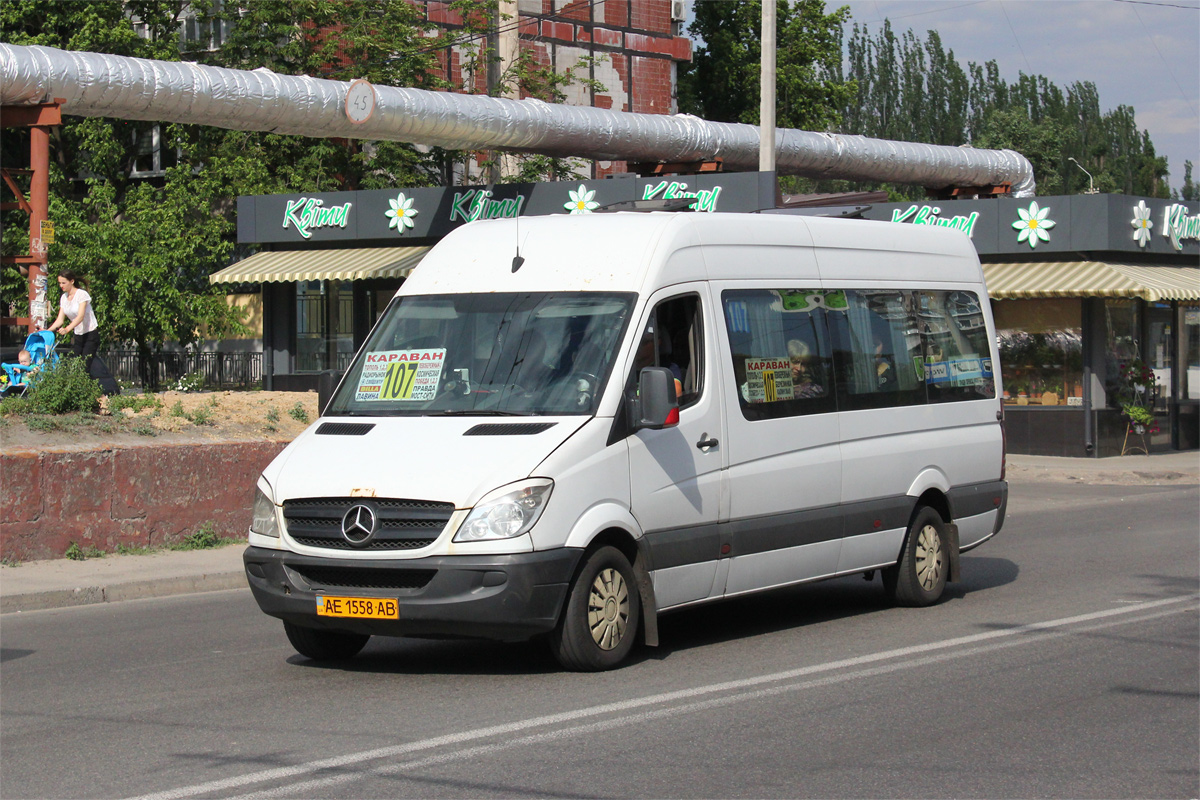 Днепропетровская область, Mercedes-Benz Sprinter W906 316CDI № AE 1558 AB