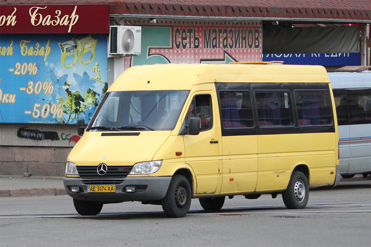 Днепропетровская область, Mercedes-Benz Sprinter W903 313CDI № AE 3474 AA