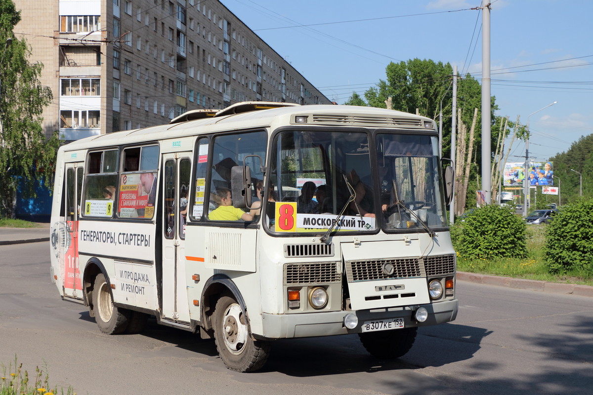 Томская область, ПАЗ-32054 № В 307 КЕ 152