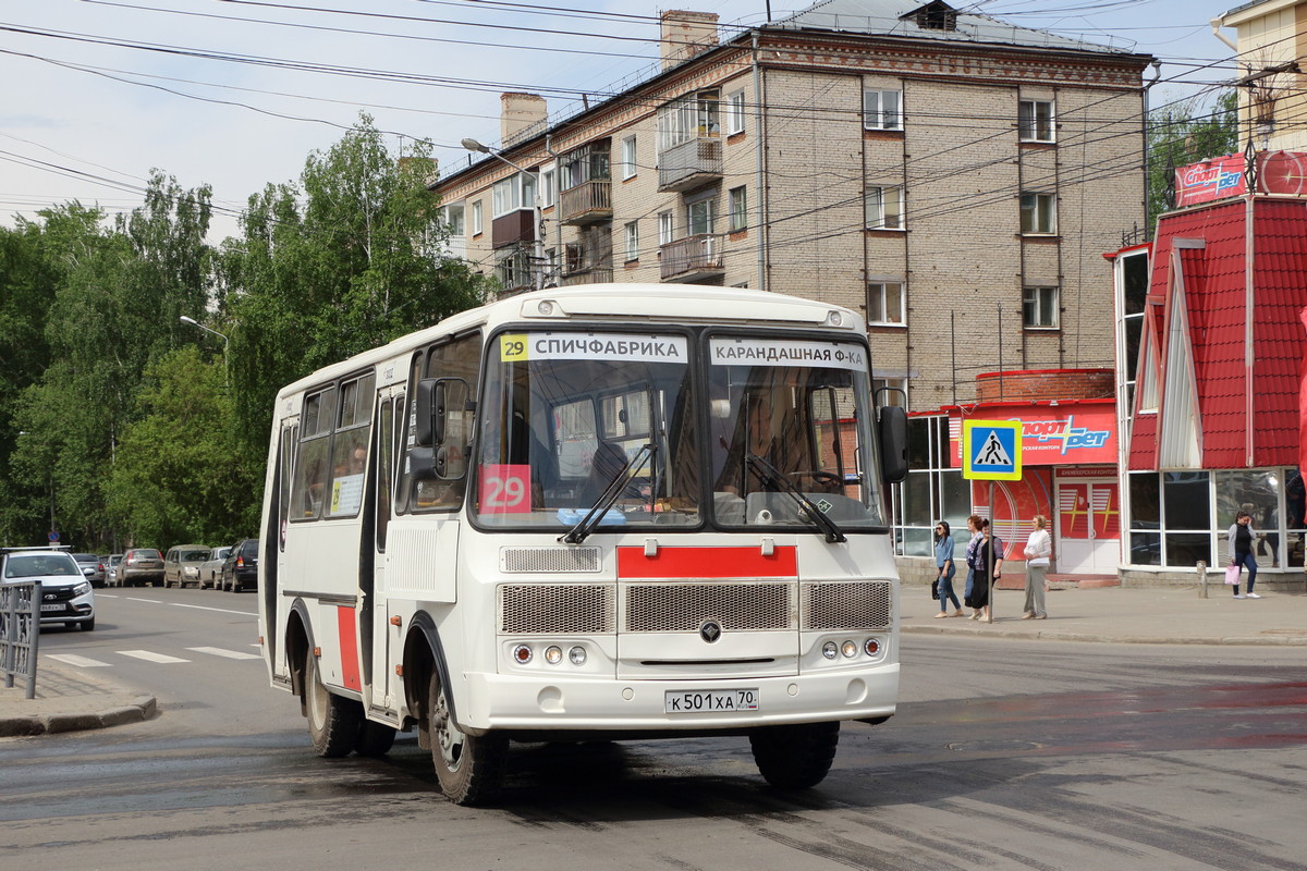 Томская область, ПАЗ-32054 № К 501 ХА 70