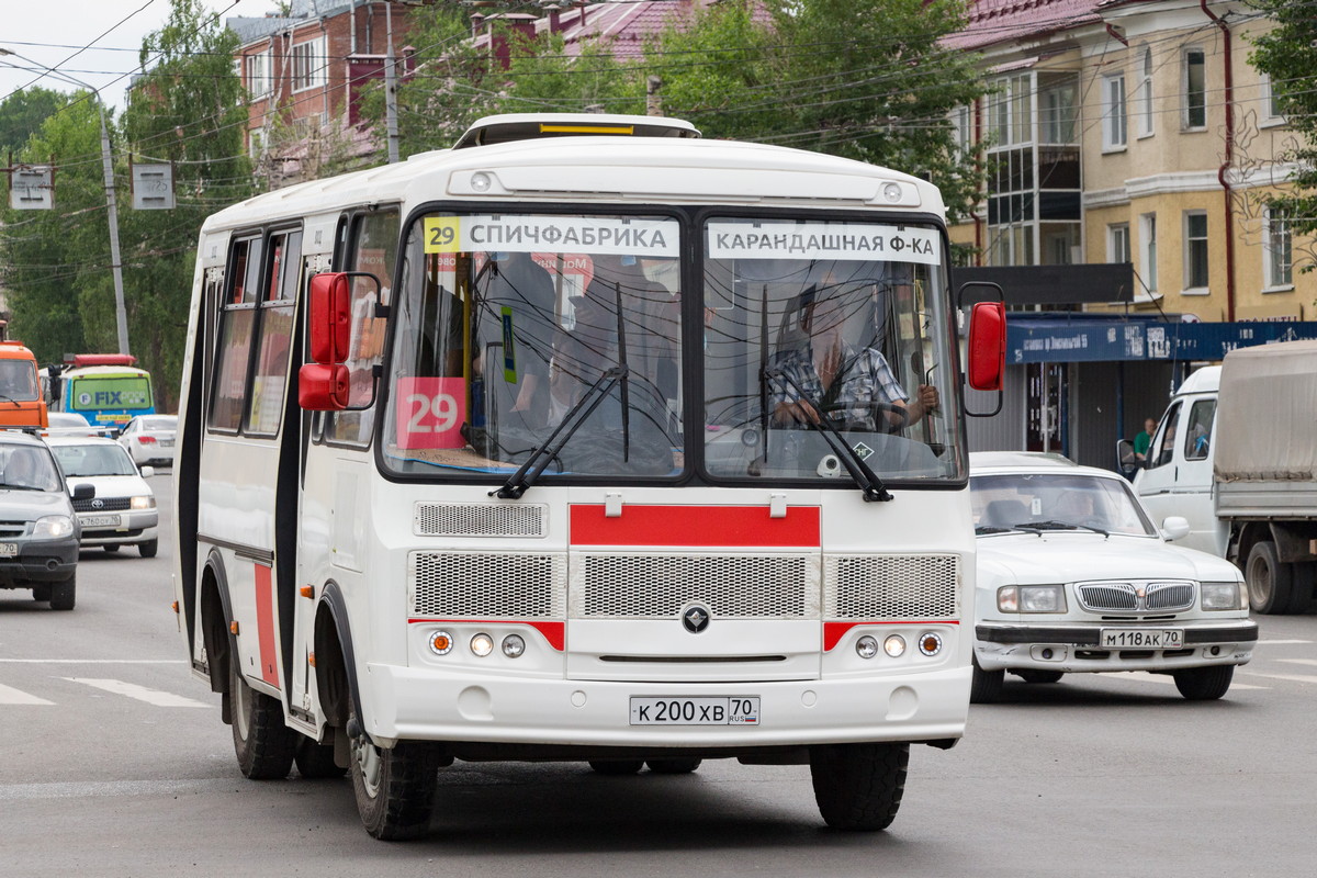 Томская область, ПАЗ-32054 № К 200 ХВ 70