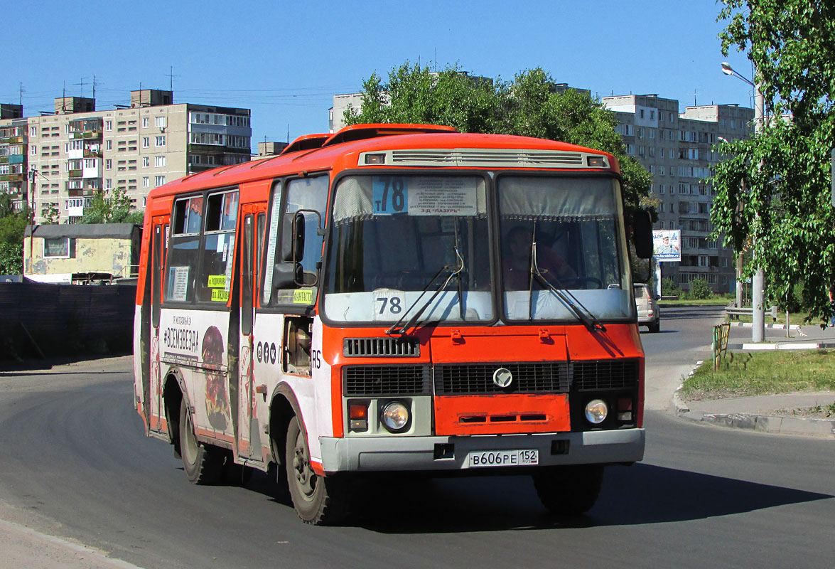 Нижегородская область, ПАЗ-32054 № В 606 РЕ 152