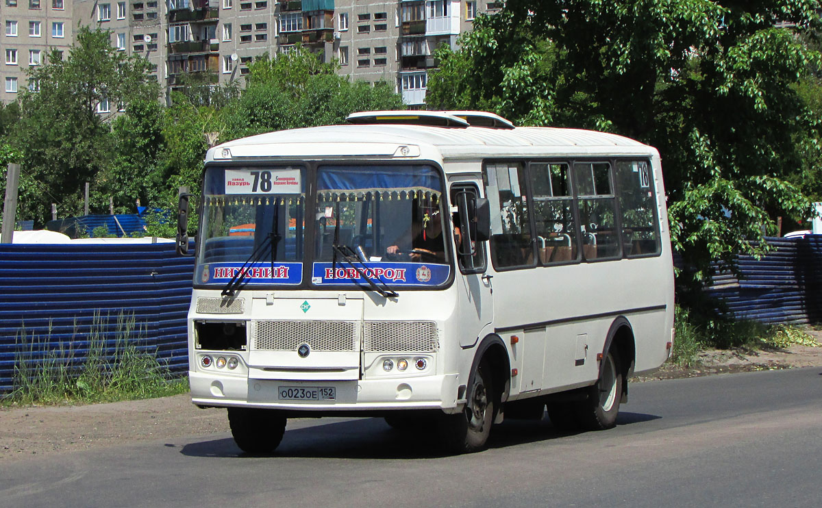 Нижегородская область, ПАЗ-32054 № О 023 ОЕ 152