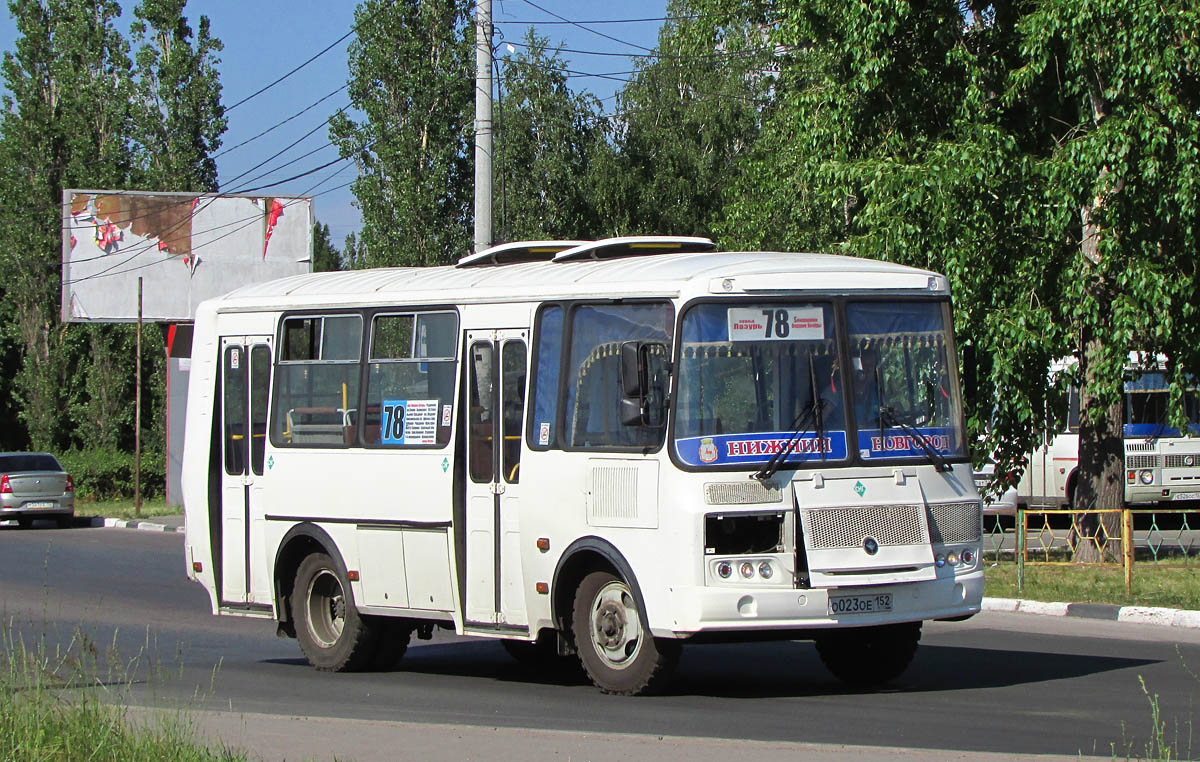 Нижегородская область, ПАЗ-32054 № О 023 ОЕ 152