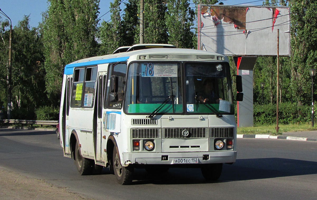 Нижегородская область, ПАЗ-32054 № А 001 ЕС 152