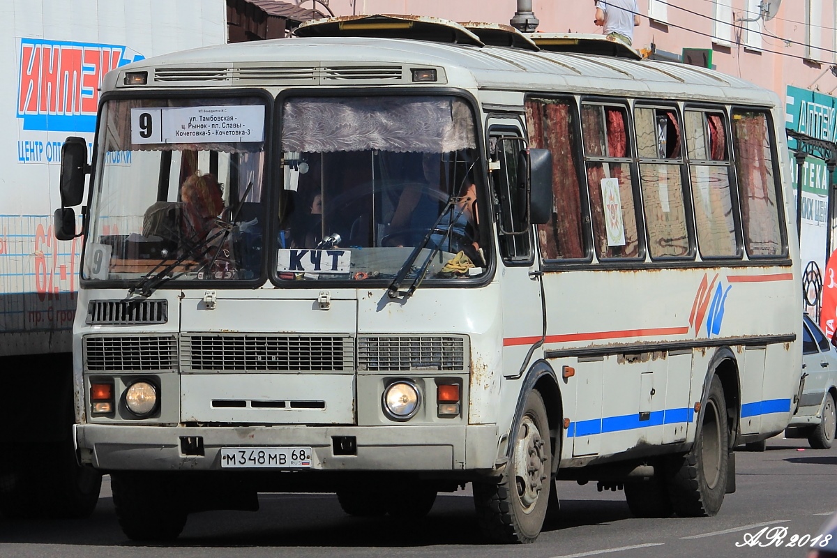 Тамбовская область, ПАЗ-4234 № М 348 МВ 68