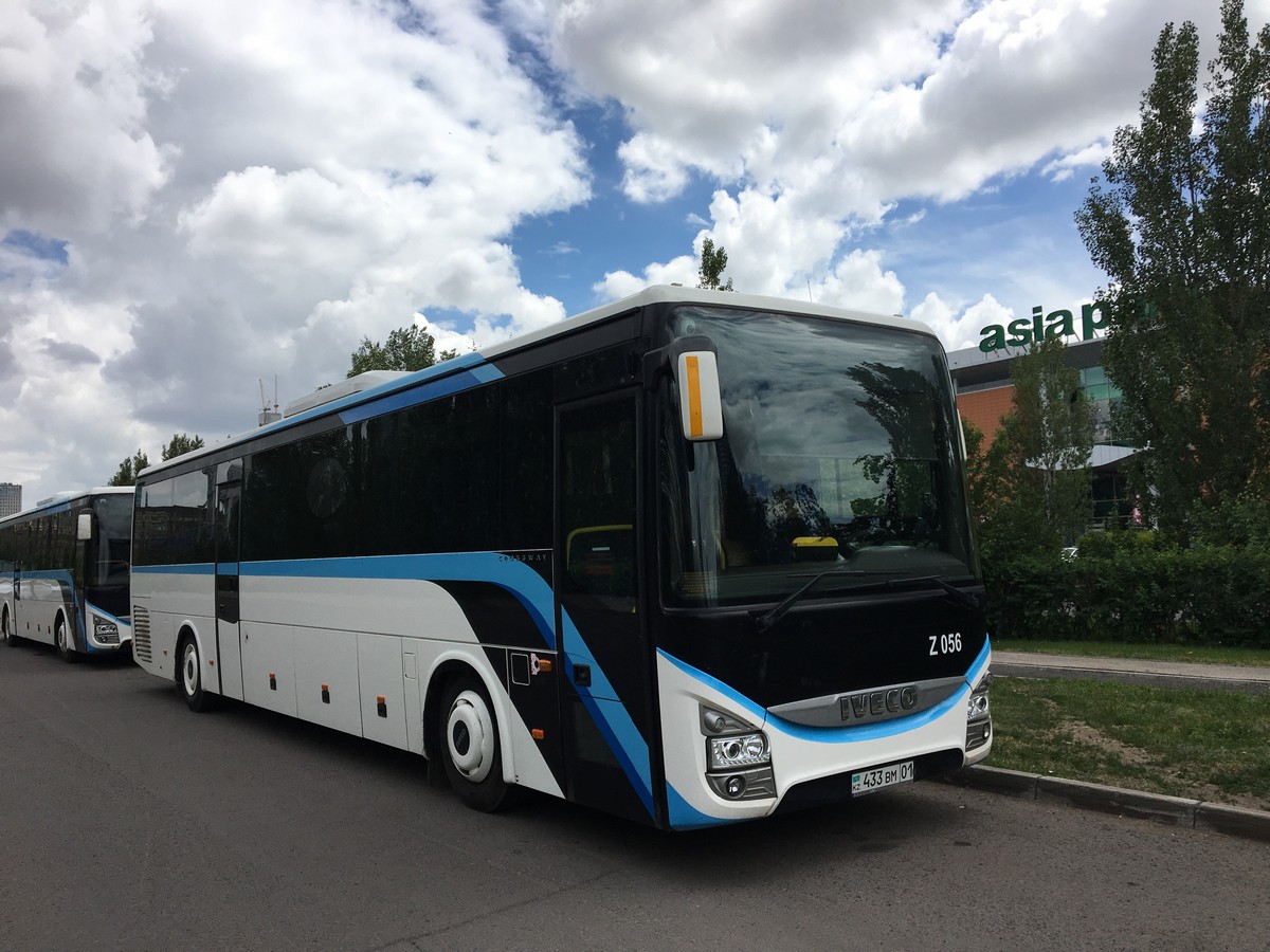 Астана, IVECO Crossway LINE 13M (СарыаркаАвтоПром) № Z056