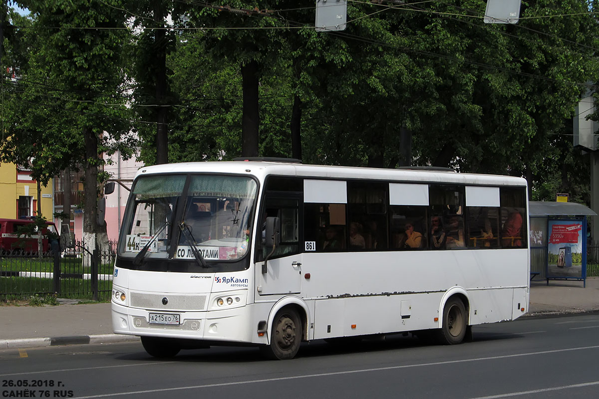 Ярославская область, ПАЗ-320414-05 "Вектор" (1-2) № 861