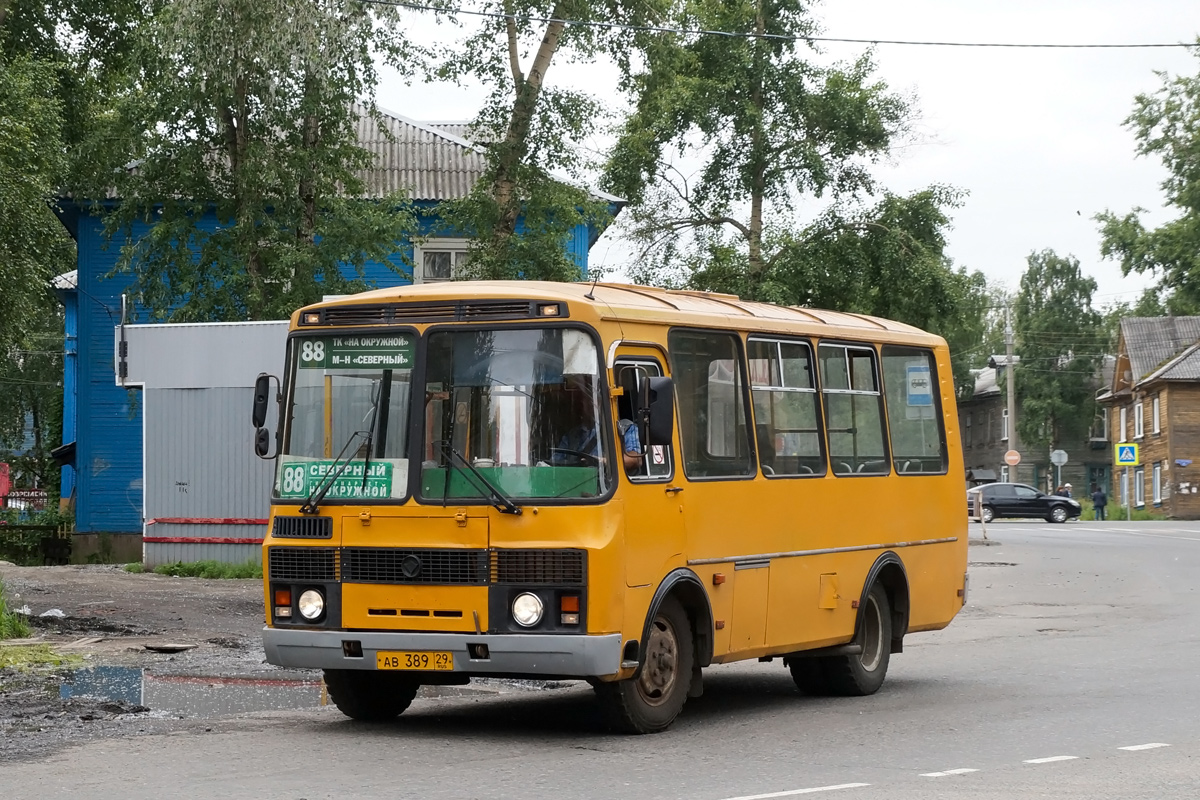 Архангельская область, ПАЗ-32054 № АВ 389 29