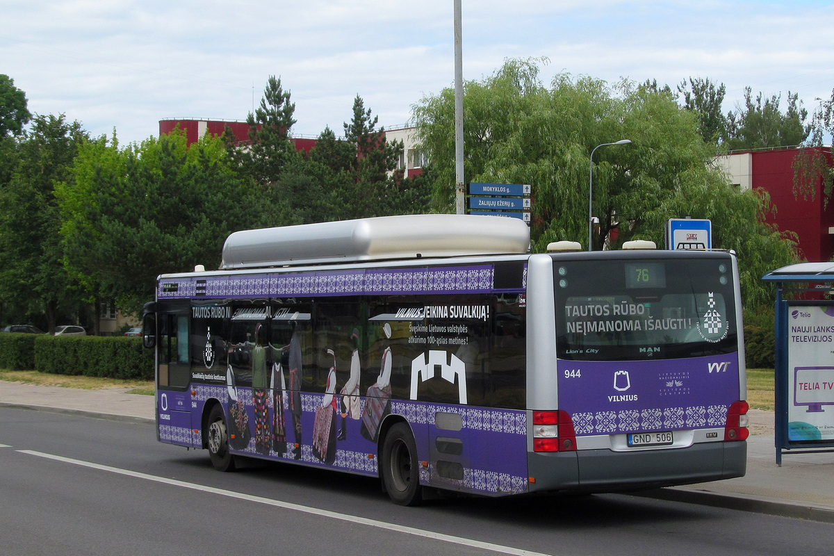 Литва, MAN A21 Lion's City NL273 CNG № 944