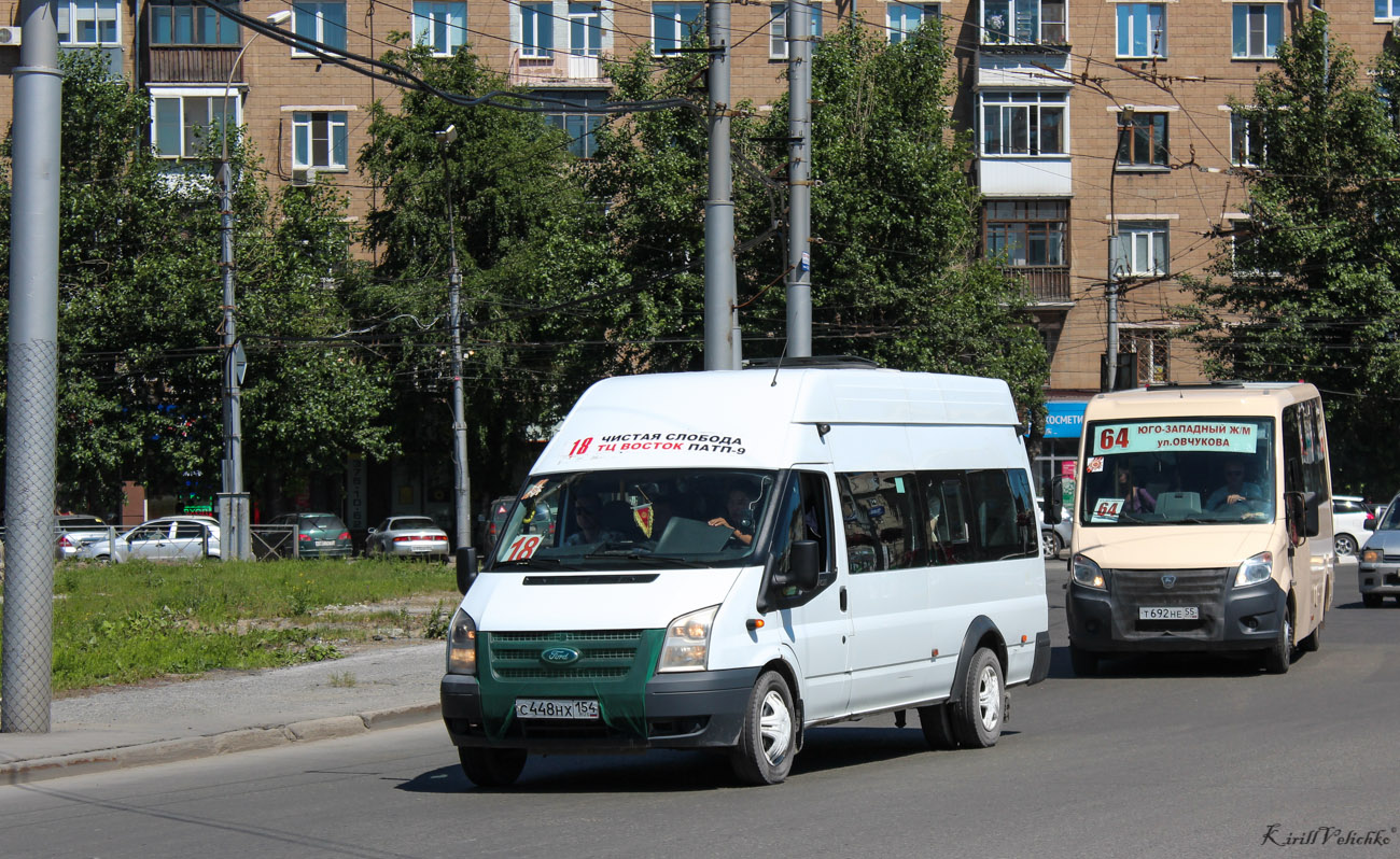 Новосибирская область, Нижегородец-222709  (Ford Transit) № С 448 НХ 154