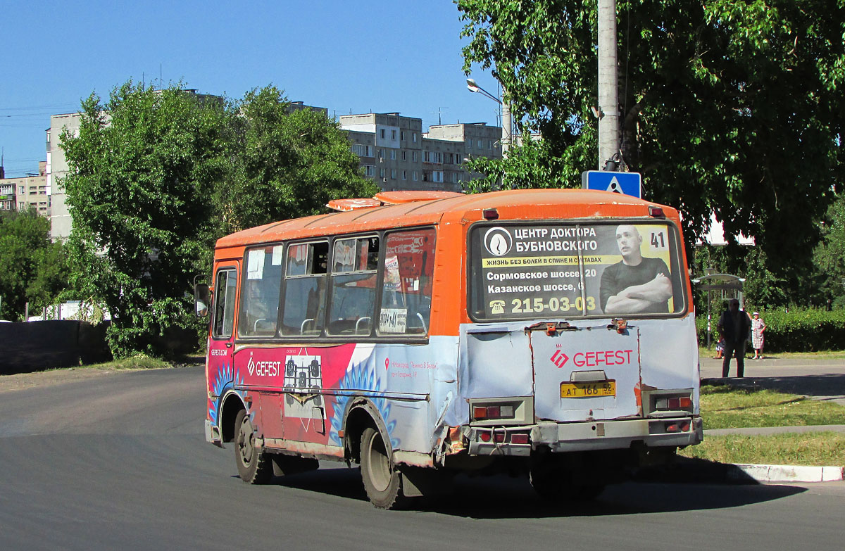 Нижегородская область, ПАЗ-32054 № АТ 166 52