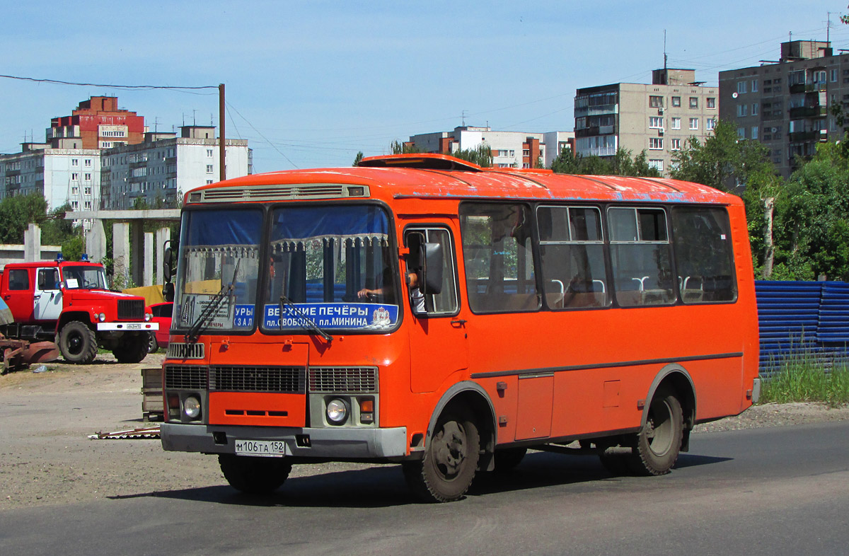 Нижегородская область, ПАЗ-32054 № М 106 ТА 152