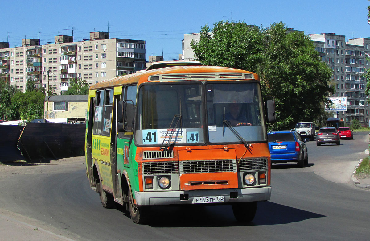 Нижегородская область, ПАЗ-32054 № М 593 ТМ 152