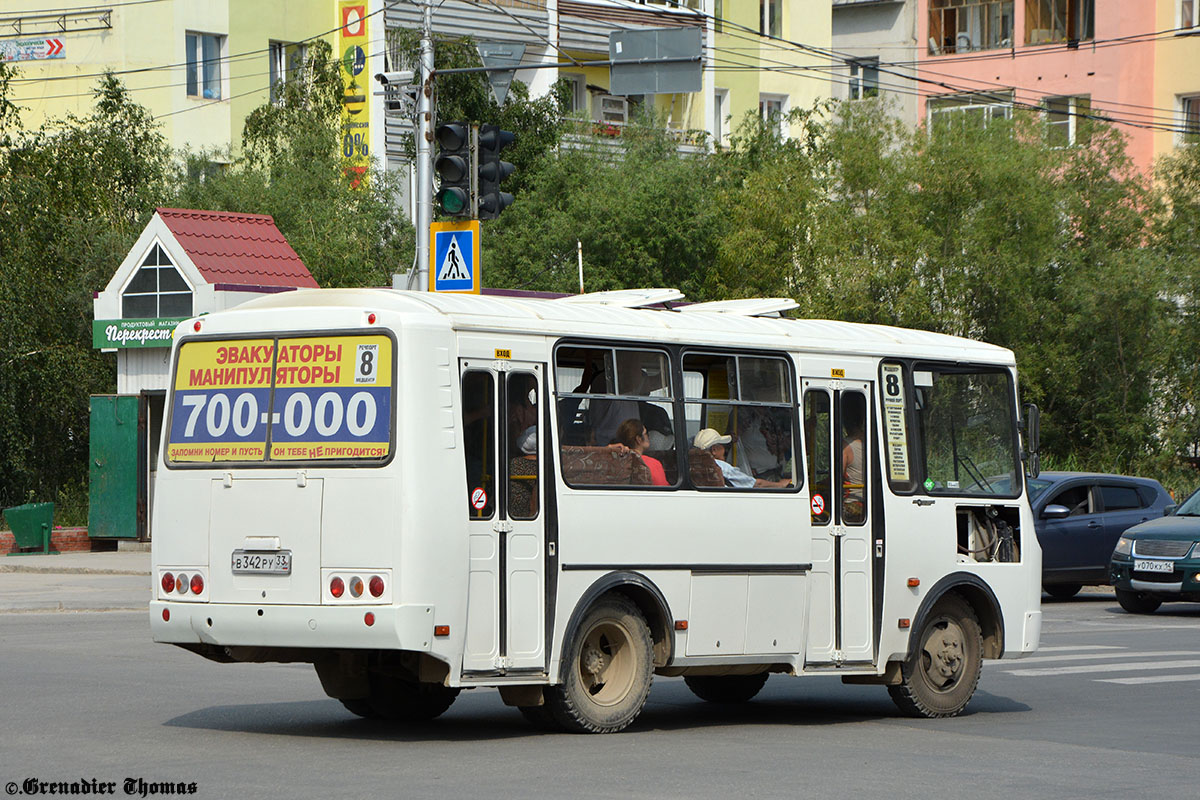 Саха (Якутия), ПАЗ-32054 № В 342 РУ 33