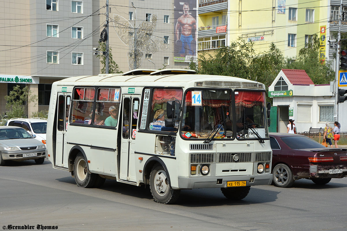 Саха (Якутия), ПАЗ-32054 № КЕ 115 14