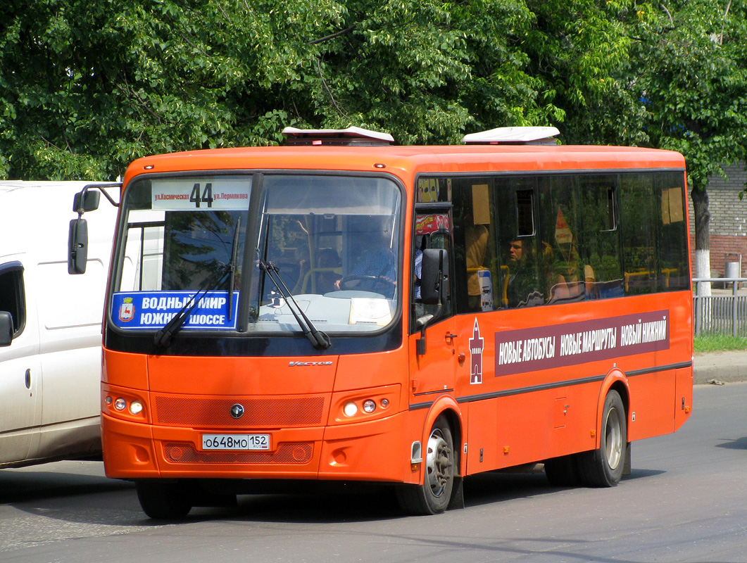 Нижегородская область, ПАЗ-320414-05 "Вектор" (1-2) № О 648 МО 152