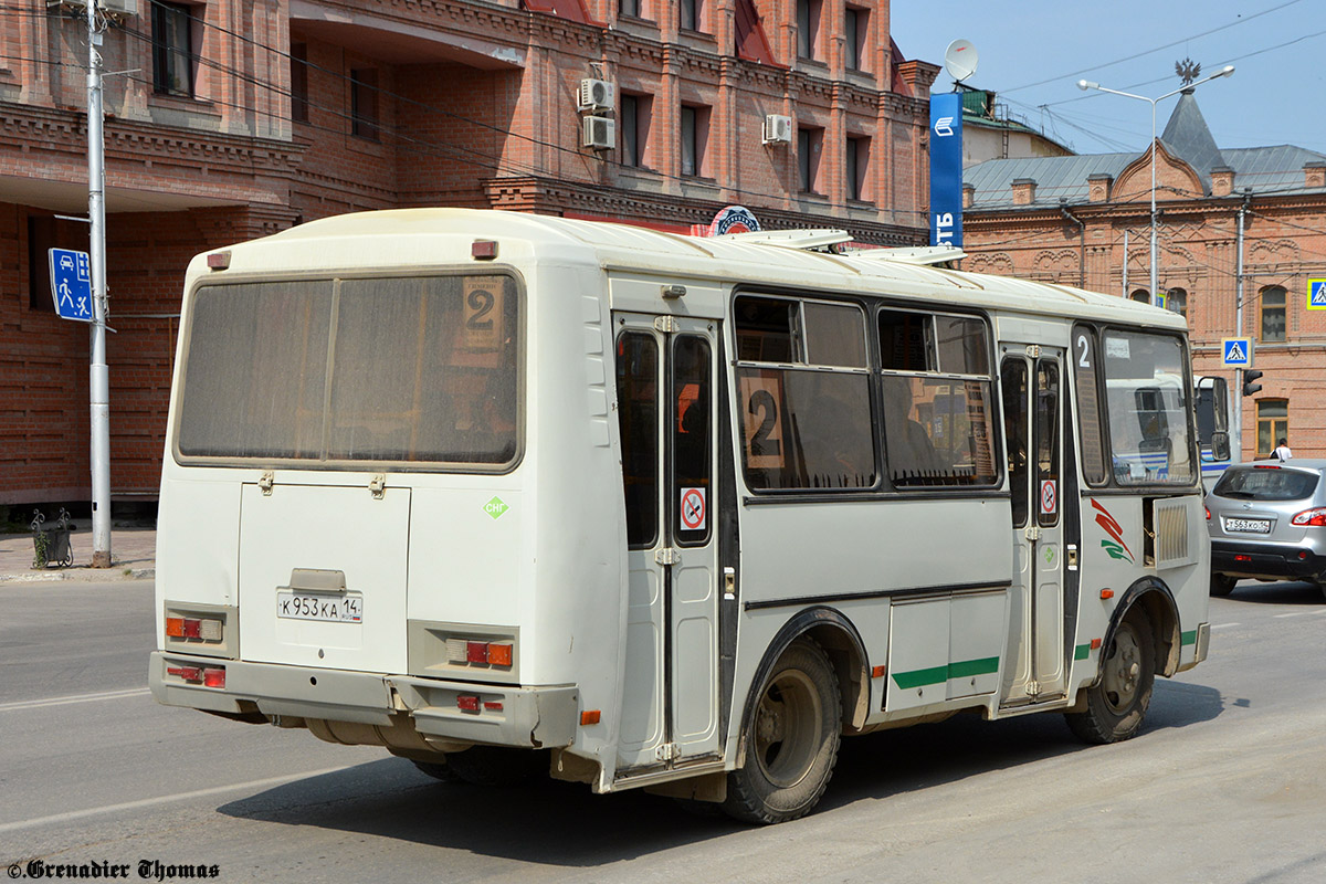 Саха (Якутия), ПАЗ-32054 № К 953 КА 14