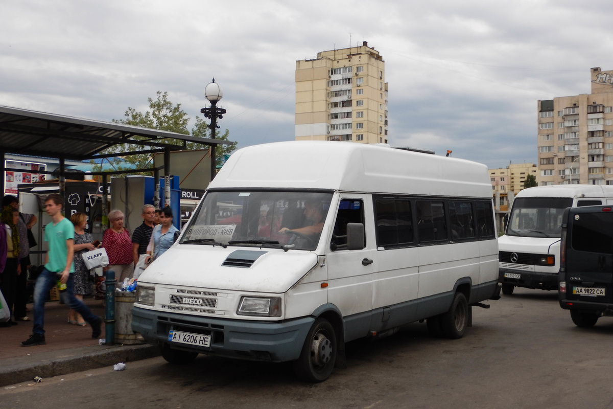 Киев, IVECO TurboDaily A45-12 № AI 6206 HE — Фото — Автобусный транспорт