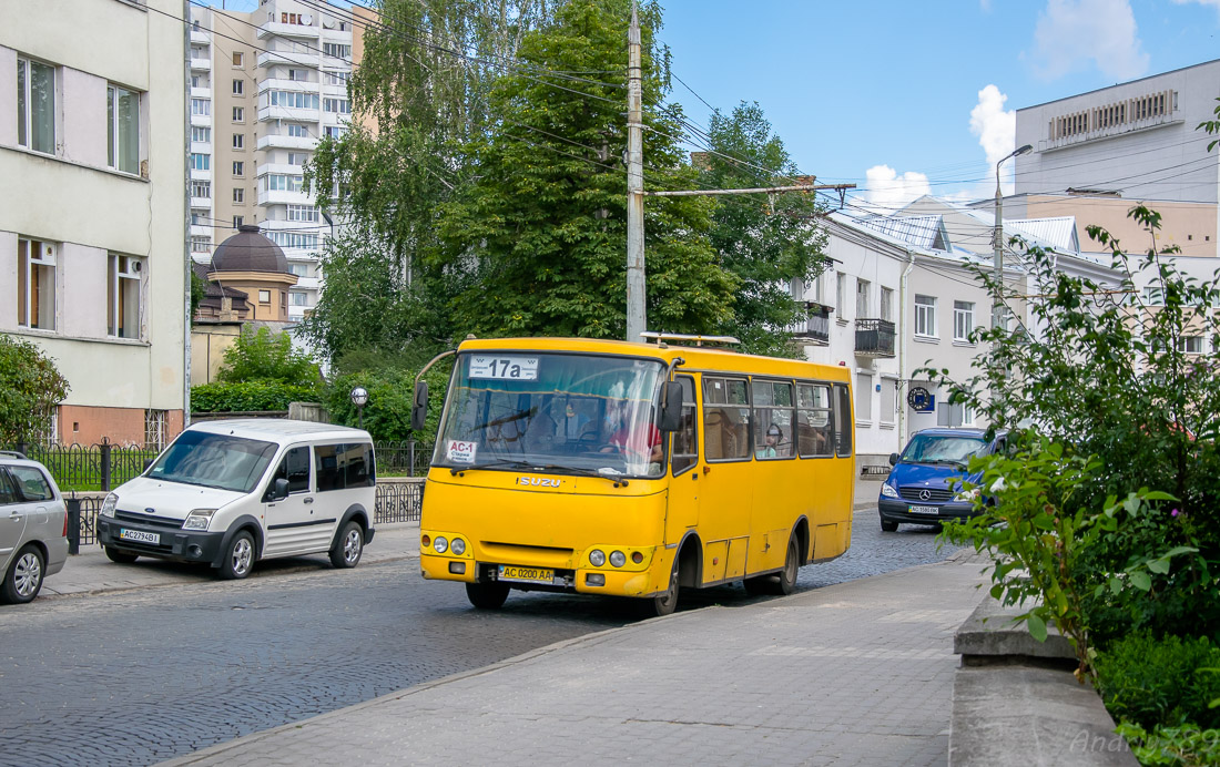 Волынская область, Богдан А09202 № AC 0200 AA