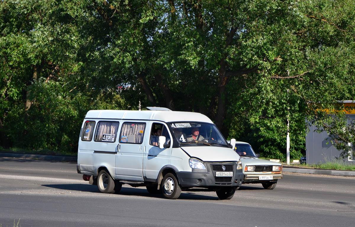 Пензенская область, ГАЗ-322120 (X96) № О 531 ХО 58