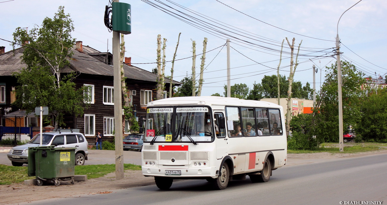 Томская область, ПАЗ-32054 № К 631 ХВ 70