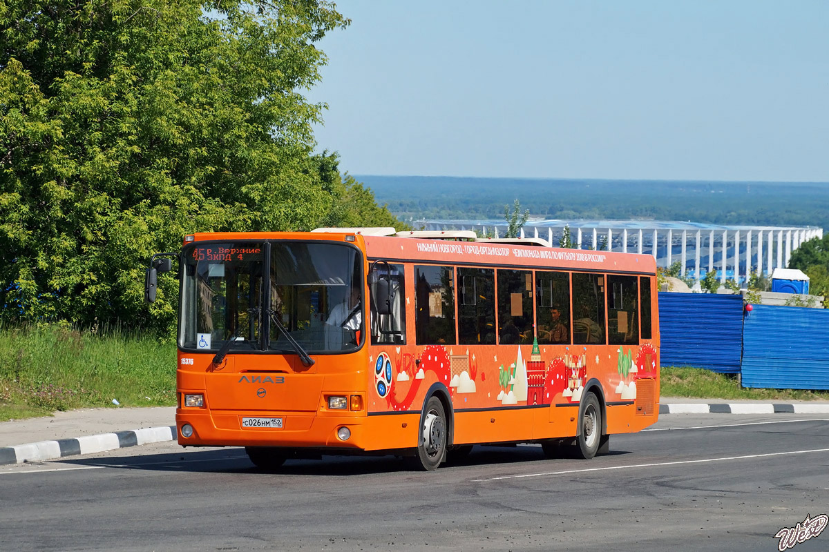 Нижегородская область, ЛиАЗ-5293.60 № 15376