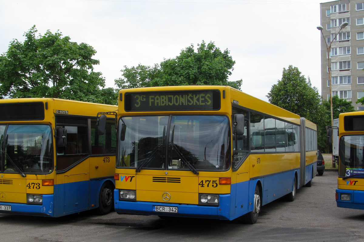 Lithuania, Mercedes-Benz O405G # 475