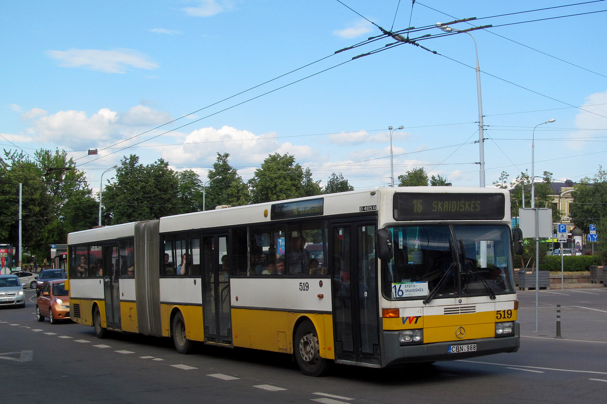 Литва, Mercedes-Benz O405G № 519