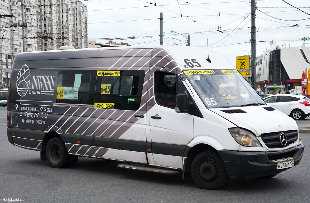 Санкт-Петербург, Луидор-22360C (MB Sprinter) № В 278 ВР 178