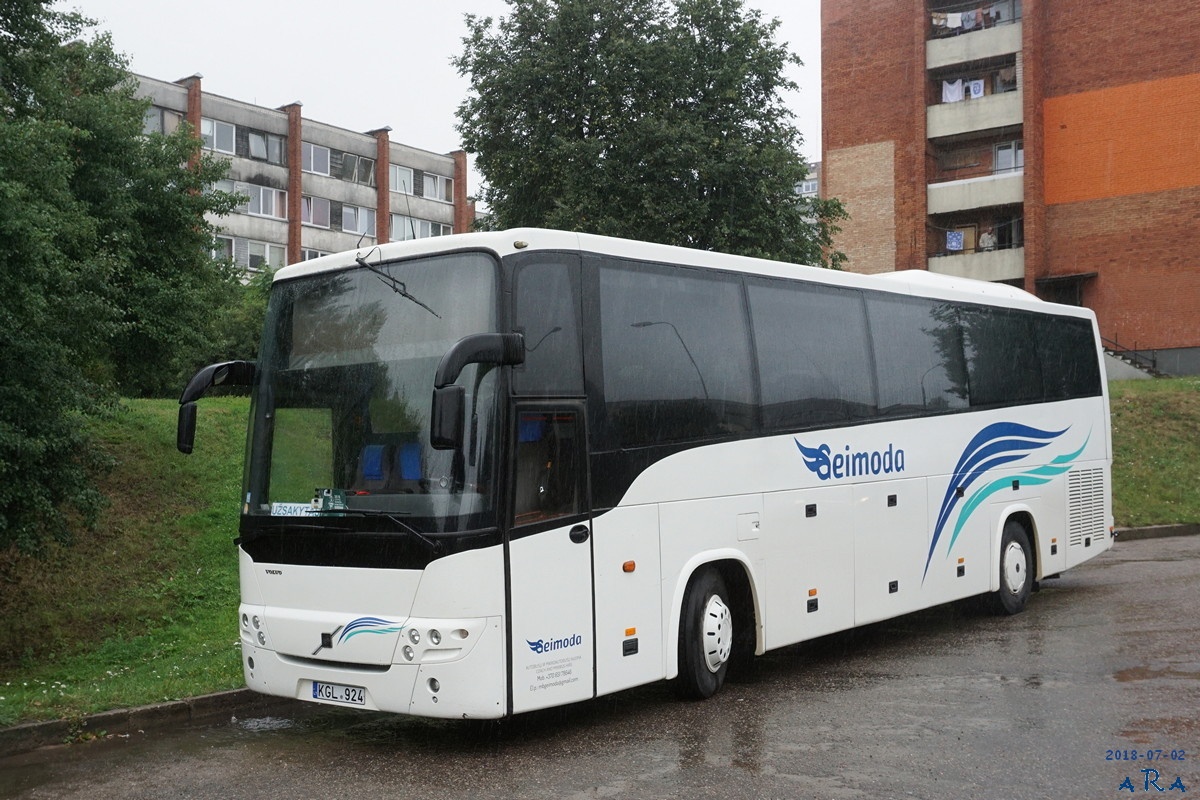 Литва, Volvo 9900 № KGL 924; Литва — Праздник песни 2018